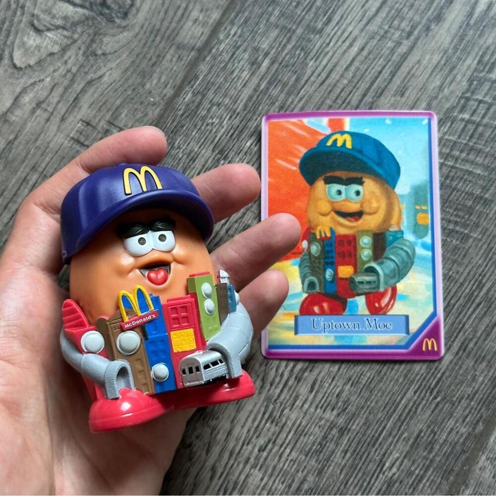 Kerwin Frost Uptown Moe New York NYC Collectible McDonalds Toy Figure